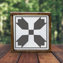 Framed Barn Quilt Sign