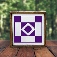 Framed Barn Quilt Sign