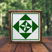 Framed Barn Quilt Sign
