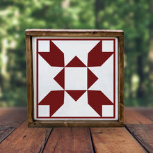 Framed Barn Quilt Sign