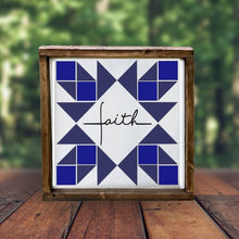 Framed Barn Quilt Sign