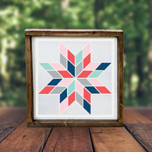 Framed Barn Quilt Sign