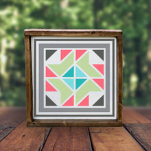 Framed Barn Quilt Sign