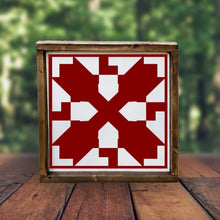 Framed Barn Quilt Sign
