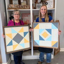 Framed Barn Quilt Sign