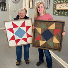 Framed Barn Quilt Sign