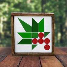 Framed Barn Quilt Sign