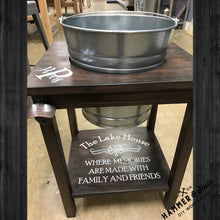 Beer Bucket Table
