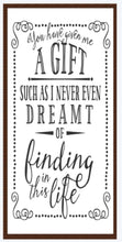 Mini Framed Sign