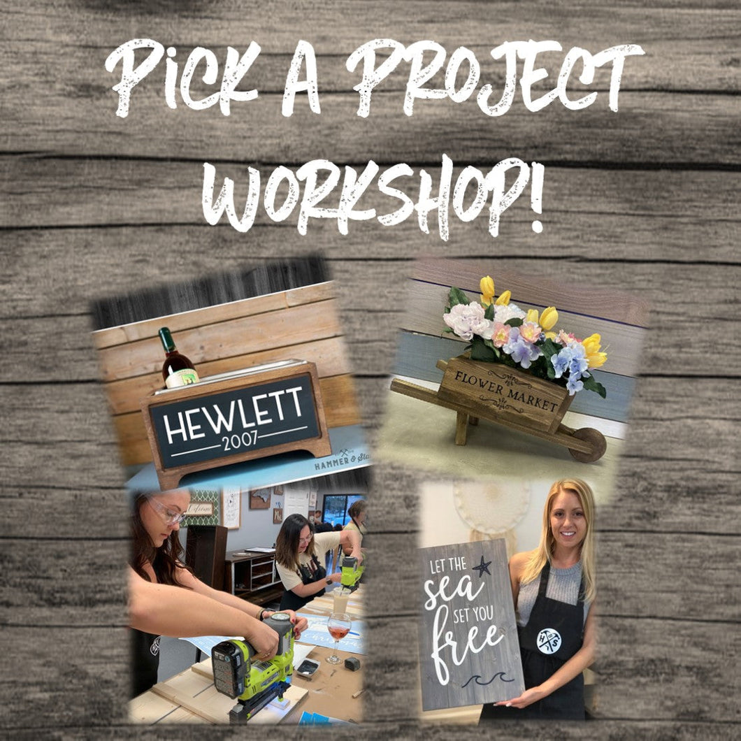 02/01/2025- 12:00pm - Pick a Project Workshop!