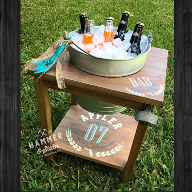 Hammer@Home Beer Bucket Table