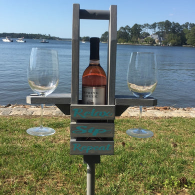 Wine Tote with Sand Spike - (Shipping Included!)