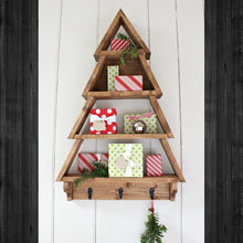 Christmas Tree Wall Shelf