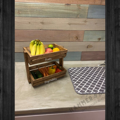 Rustic Fruit and Veggie Bin