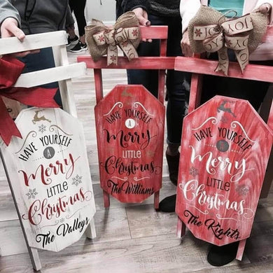 Large Upgrade for Christmas Sled