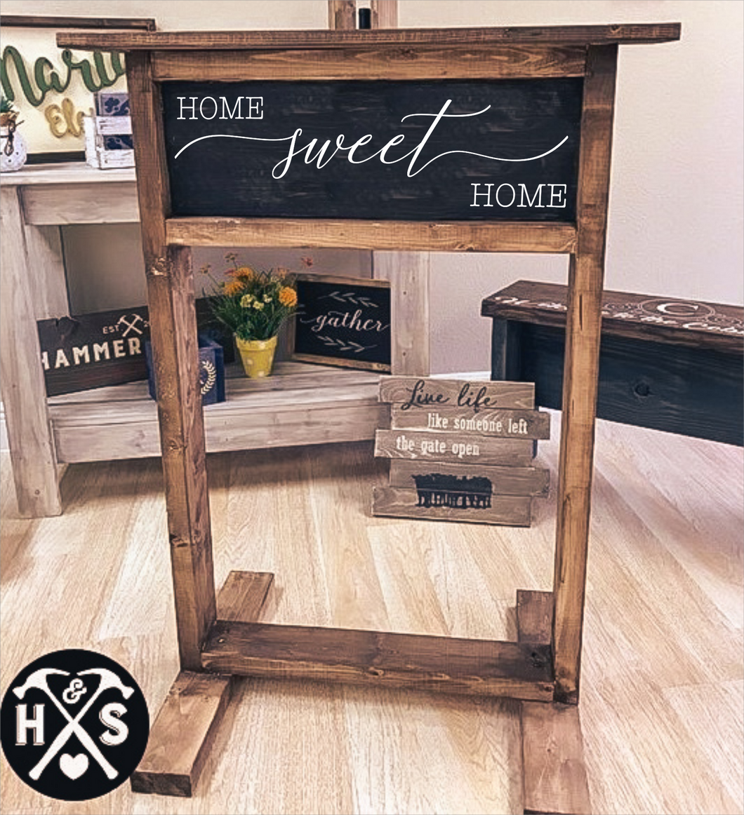 wooden hanging plant stand Hanging Plant Stand – Hammer & Stain Virginia Beach