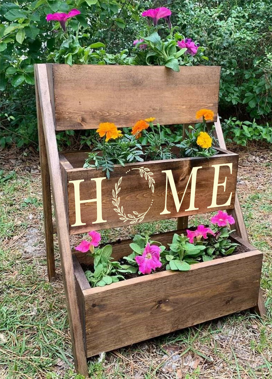 3 tier succulent planter 3 Tier Plant Stand – Hammer & Stain Virginia Beach