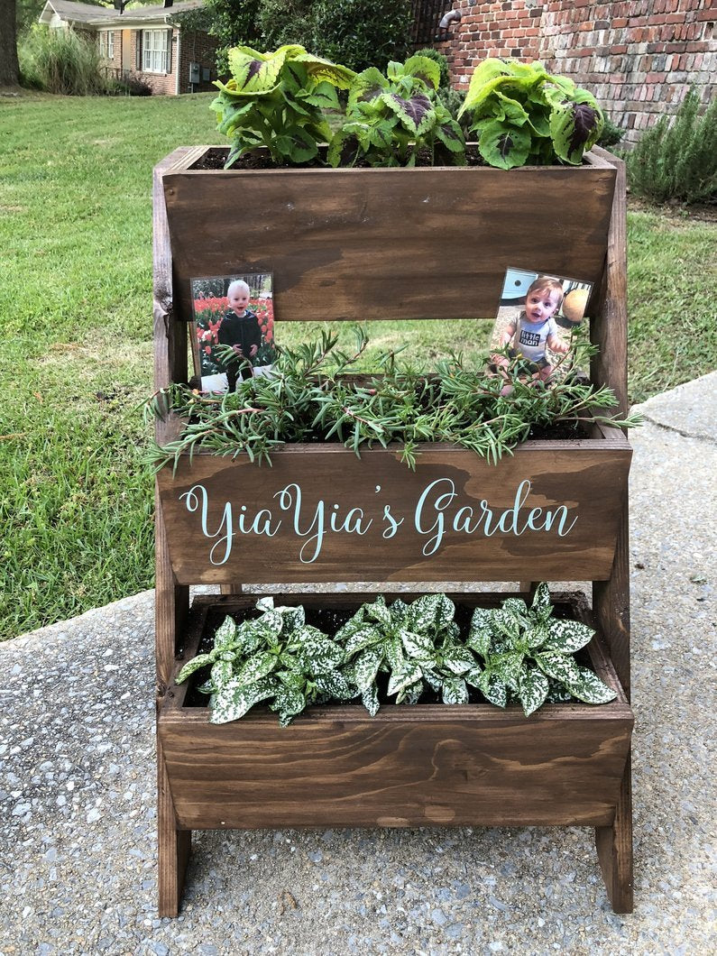 planter rack 3 Tier Plant Stand – Hammer & Stain Virginia Beach