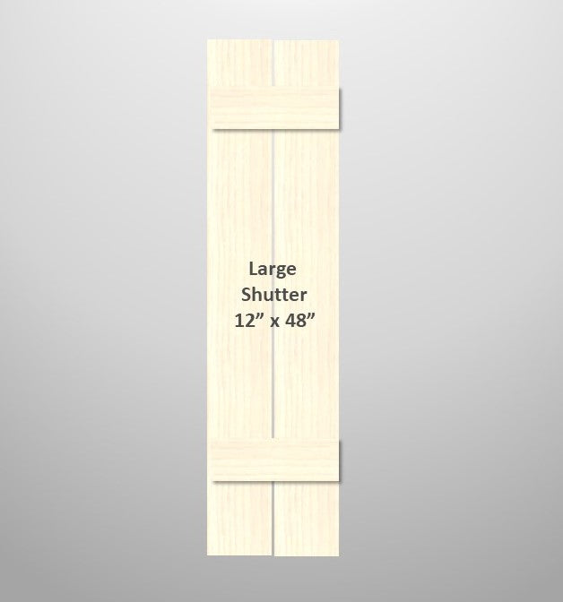 *Project Blank - Large shutter (12