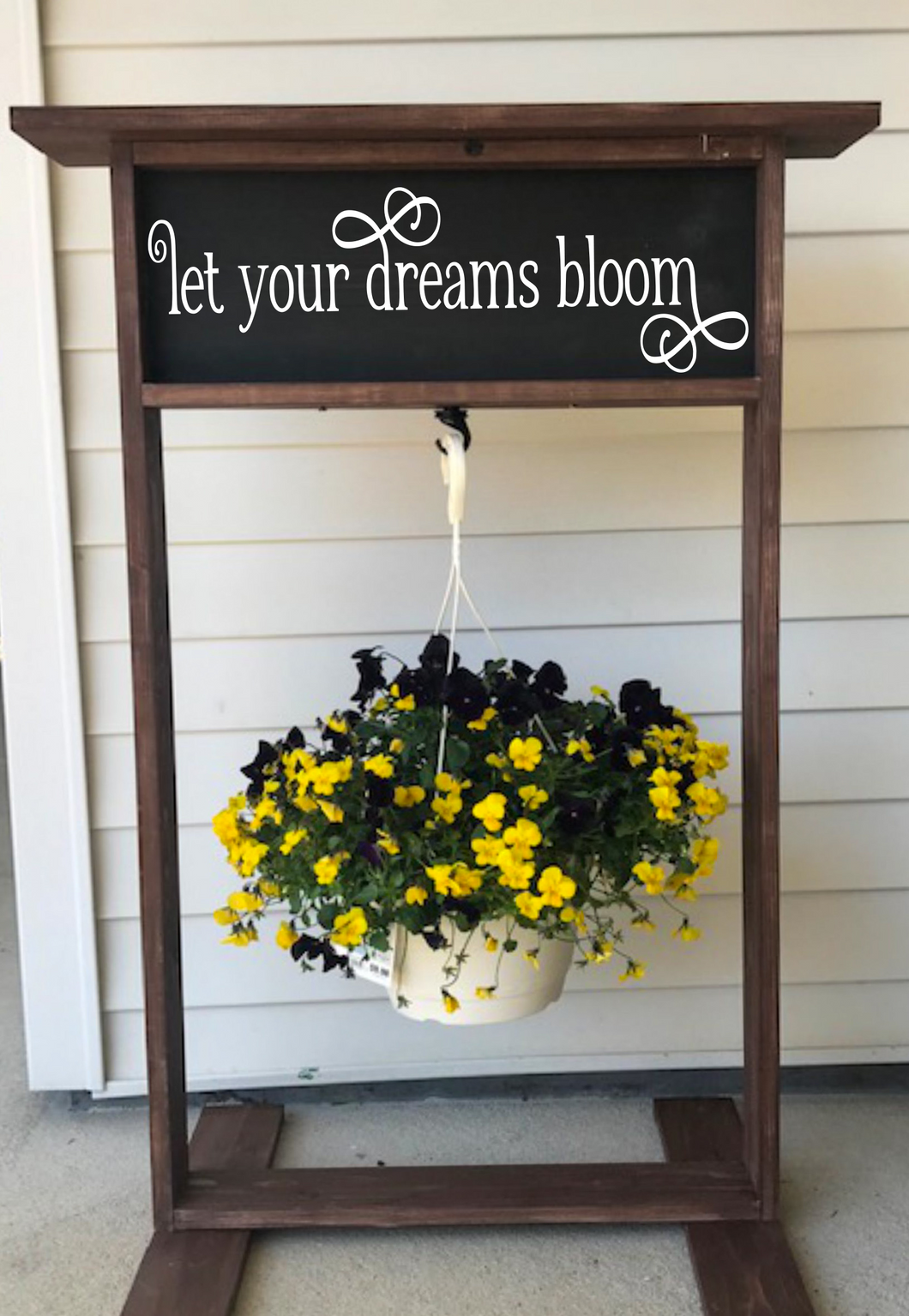 wooden stand for hanging plants Hanging Plant Stand – Hammer & Stain Virginia Beach