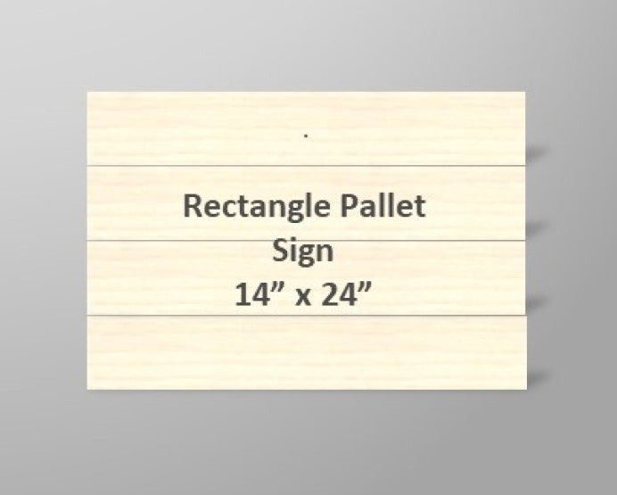 *Project Blank - Rectangle Pallet (14