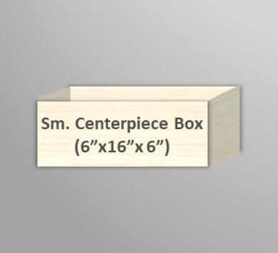 *Project Blank - Small Centerpiece Box (6