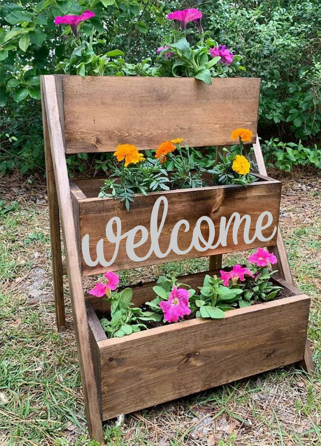 welcome plant hanger 3 Tier Plant Stand – Hammer & Stain Virginia Beach
